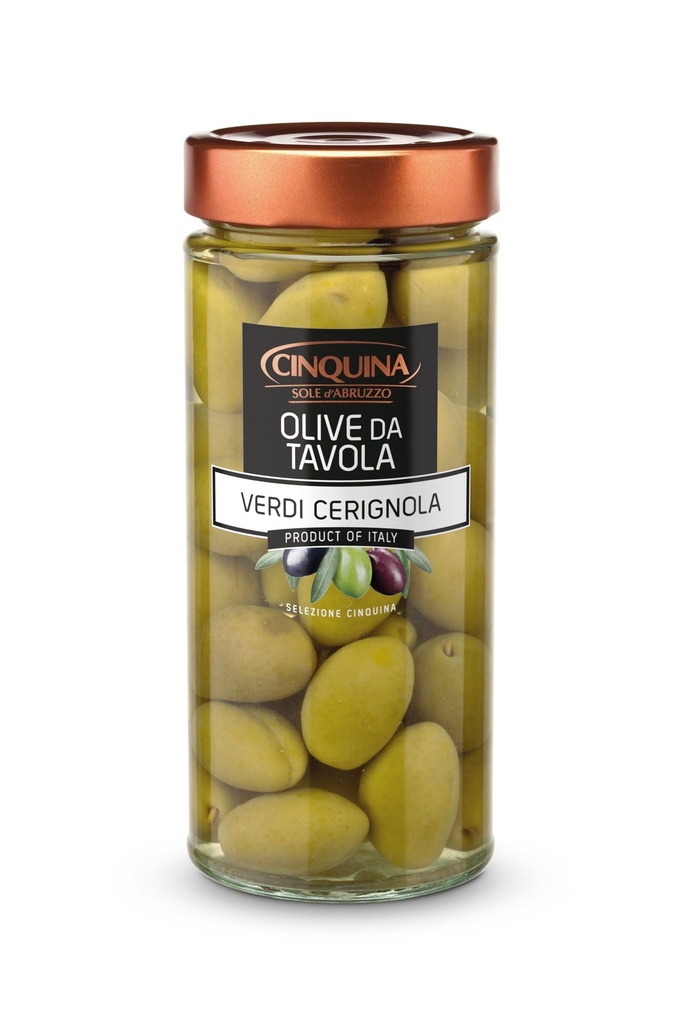 Olive Verdi Cerignola   320 gr.