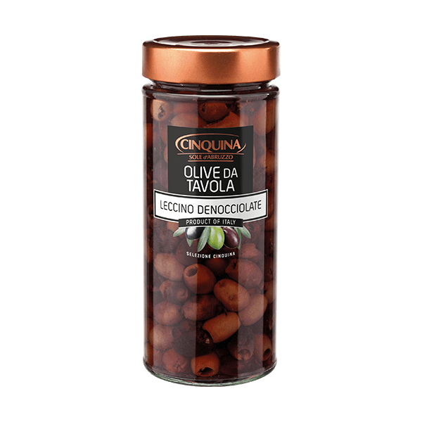 Pot Olive Leccino Denocciolato  320 gr.