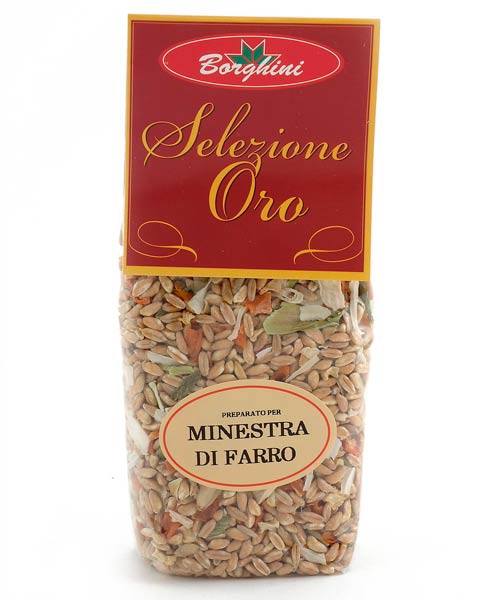 Crema Farro Funghi e Fagioli 170 gr.   Borghini