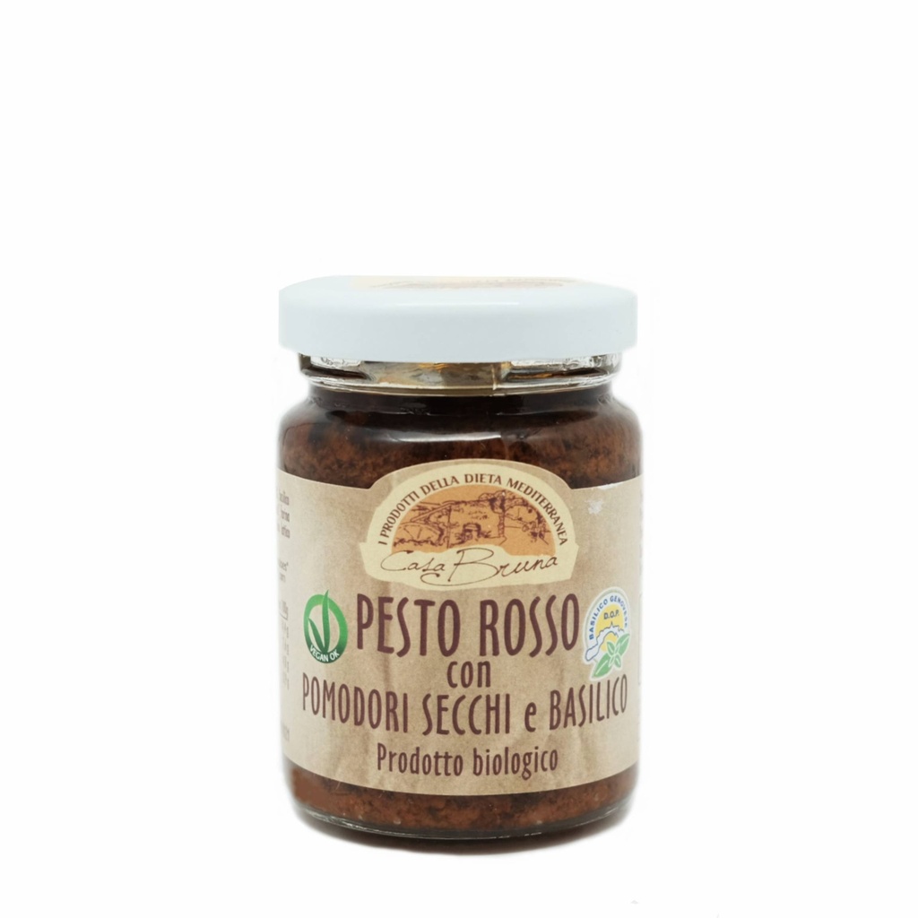 Pesto Rosso 90 gr. BIO    Casa Bruna