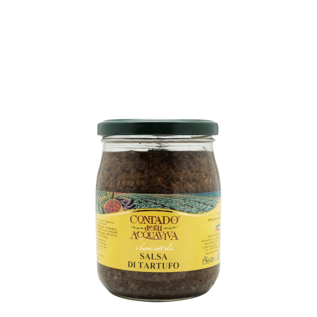 Salsa Di Tartufo Nero       500 gr. Contado