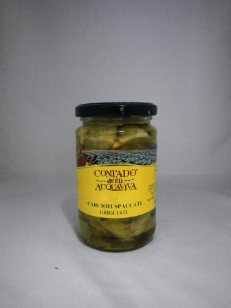 Carciofi Spaccati Grigliati  3100 ml  Contado