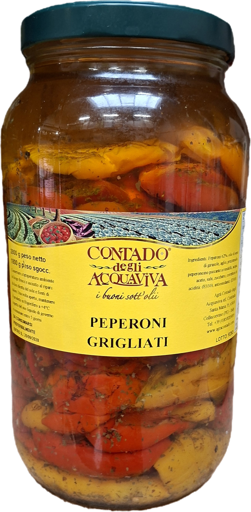 Peperoni Griglliati  2800 g Contado