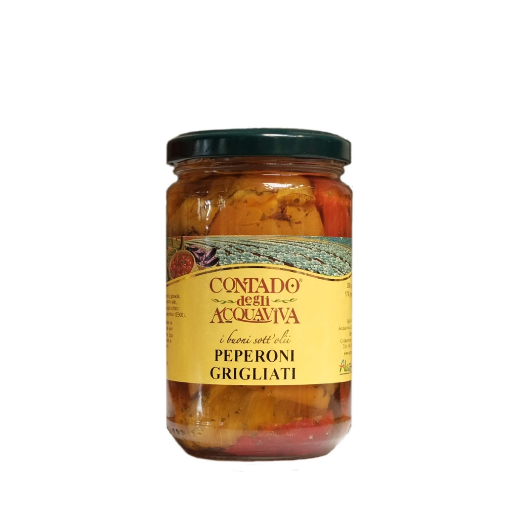 Peperoni Grigliati    280 gr.     Contado