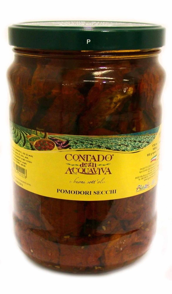 Pomodori Secchi Sott'olio 280 gr.   Contado