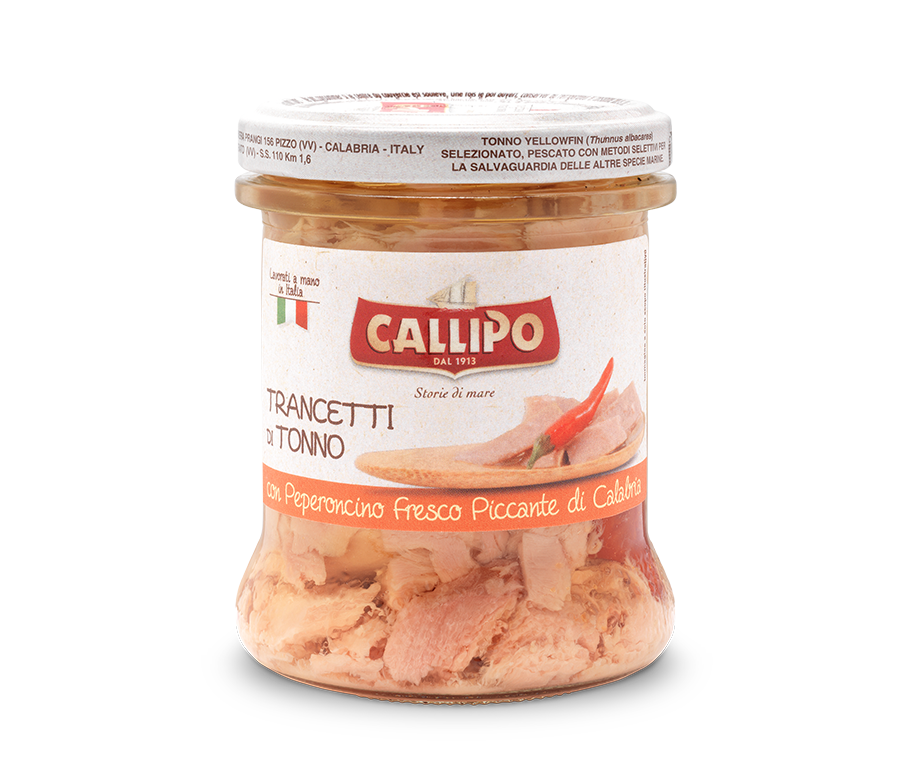 Trancetti Tonno Peperoncino 170 gr. Callipo