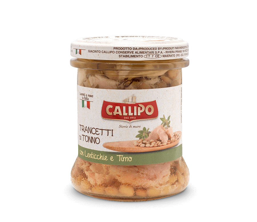 Trancetti Tonno Lenticchie 170 gr. Callipo