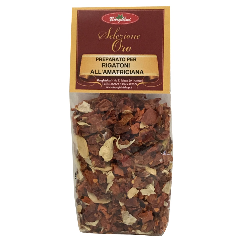 Prep.per Rigatoni all'Amatriciana 70 gr. Borghini