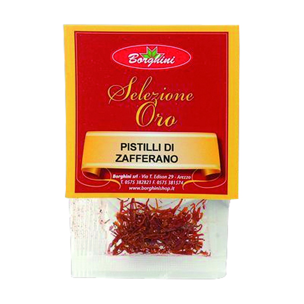 Zafferano Pistilli 0,25 gr.     Borghini