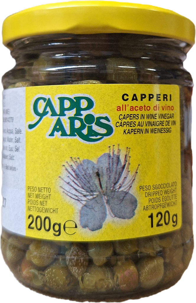Capperi all'Aceto 200 gr.      ICS