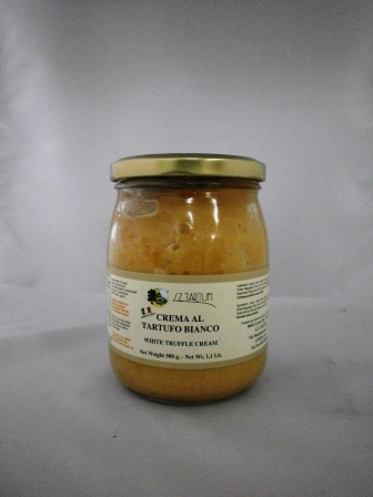 Crema al Tartuffo Bianco 500 gr.   Sz Tartufi