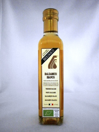 Dulcetto Balsamico Bianco Bio. 250 ml.