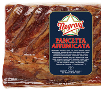 Pancetta affumicata Stagionata Nergoni
