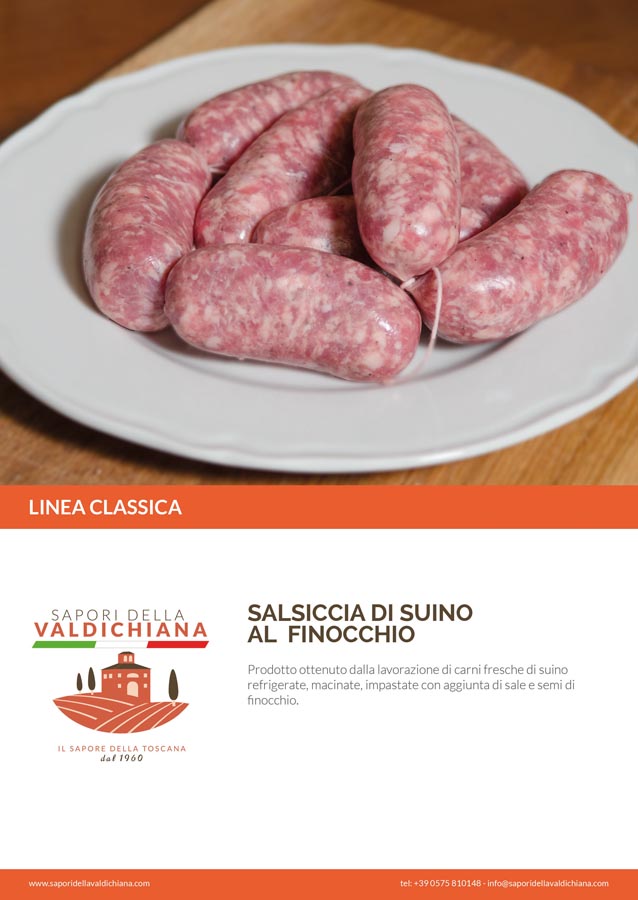 Salsiccia fresca finocchio