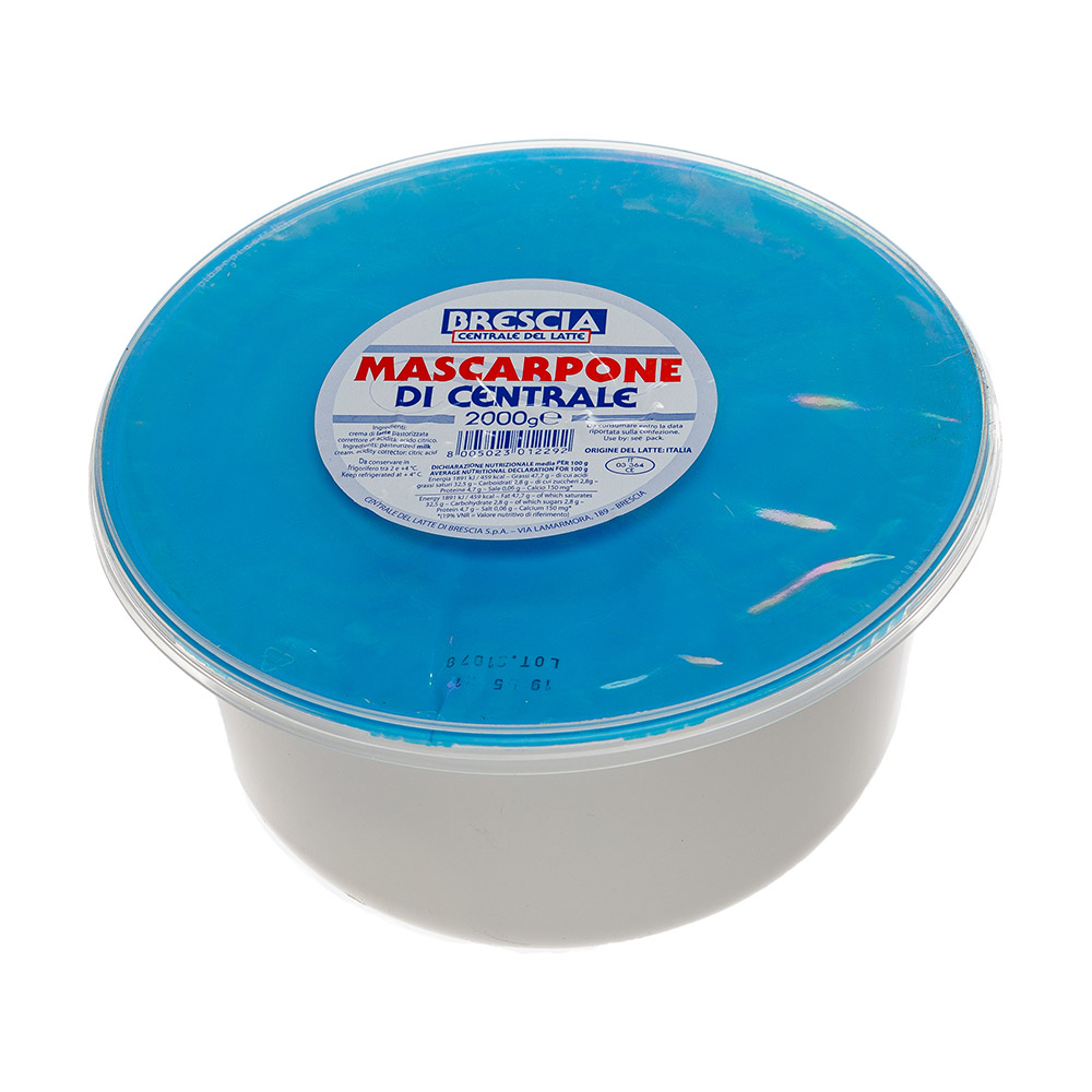 Mascarpone 2 kg.