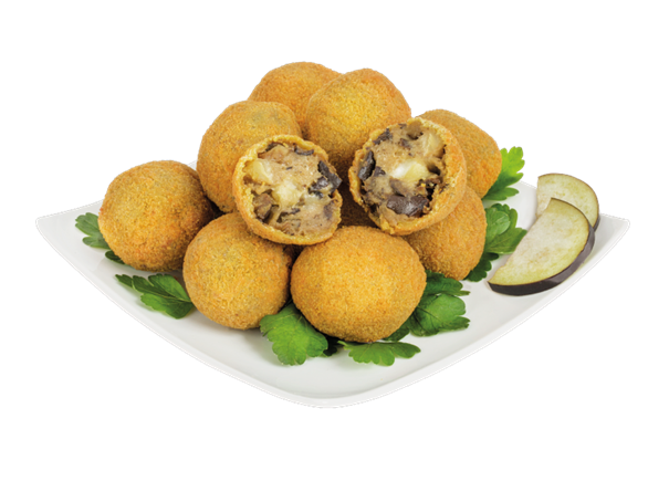 Polpettine di Melanzane con mozz e provole 5*1kg