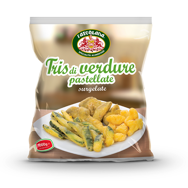 TRIS VERDURE PASTELLATI 6 * 1 kg
