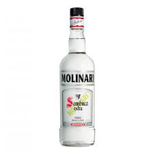 Sambuca Molinari 40%   70 cl.