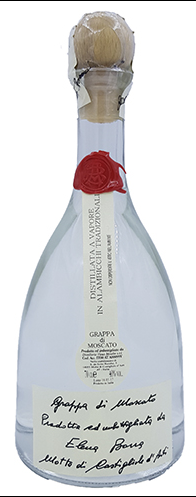 Grappa Moscato 40%  0,7 ltr.