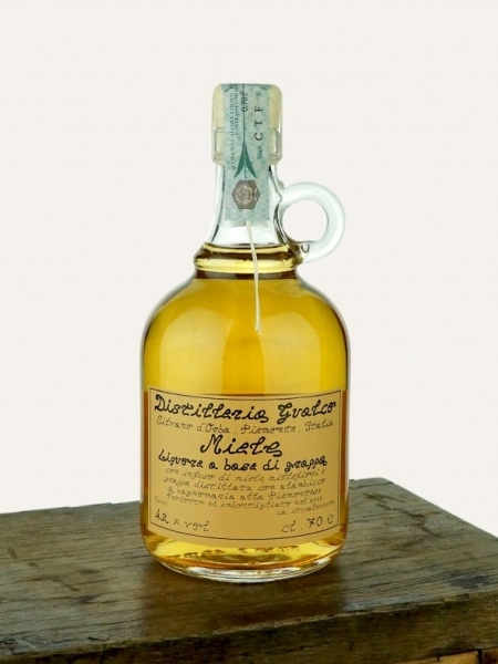 Miele  Liquore Grappa 70 cl.42%  Gualco Bartolomeo