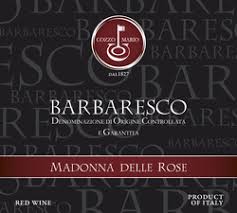 Barbaresco Madonna d. Rose 2012 docg Cozzo mario