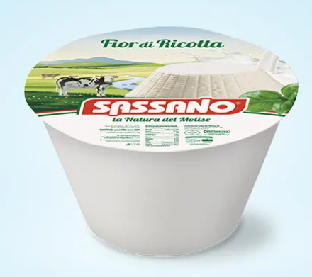 Ricottina 300 gr.  Sassano