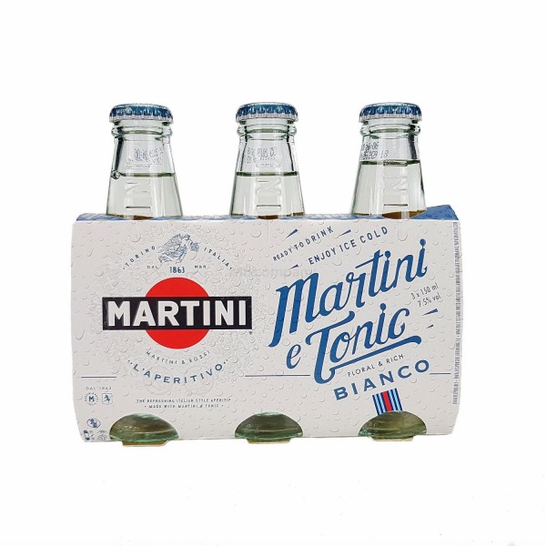 Martini &amp; Tonic bianco 3 x 15 cl.