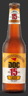 Birra Doc 15 lager 4,7%  33 cl.  Messina