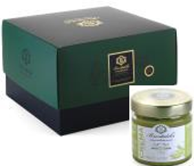 Bronte Dolci Panettone Pezzi e vaso crema Pistacchio Astuciato 1kg