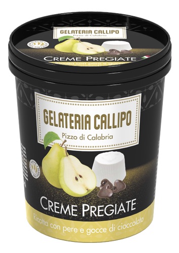 Gelato Ricotta Pere e Cioccolato 310 gr. Callipo