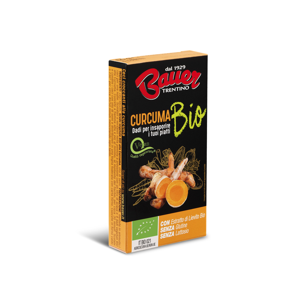 Dado Vegetale Curcuma ast. 60 gr. BIO  Bauer