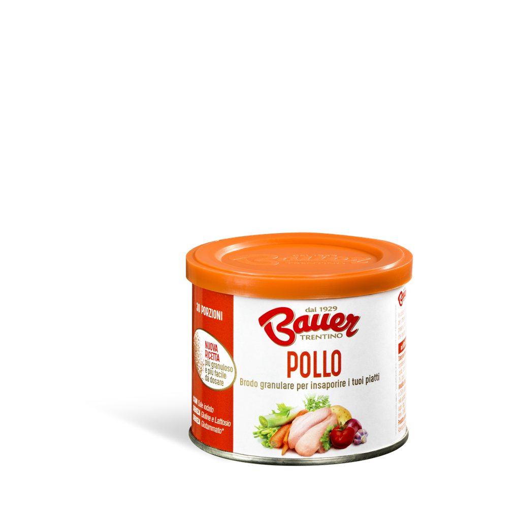 Brodo Granulare instant. Pollo 120 gr. Bauer