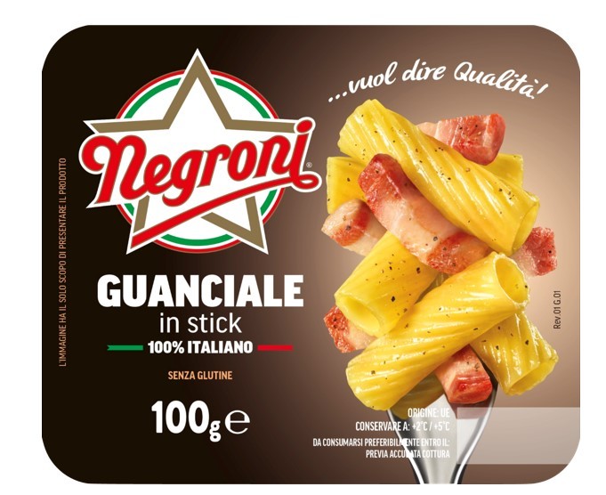 Petali di Guanciale 100 gr. vv Negroni