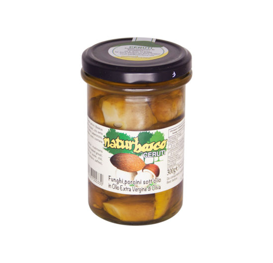 Funghi Porcini in Olio E.V. Ceruti Naturbosco