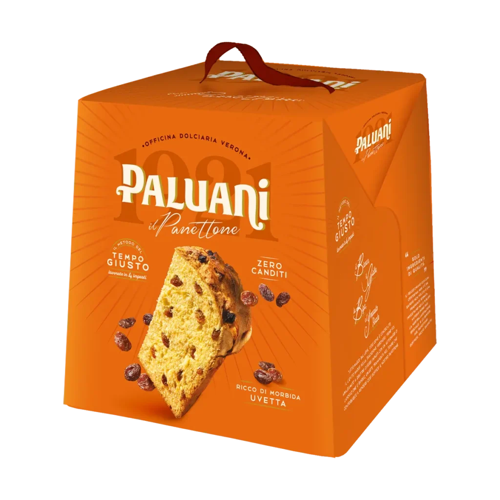 Panettone senza Canditti 700gr. Paluani