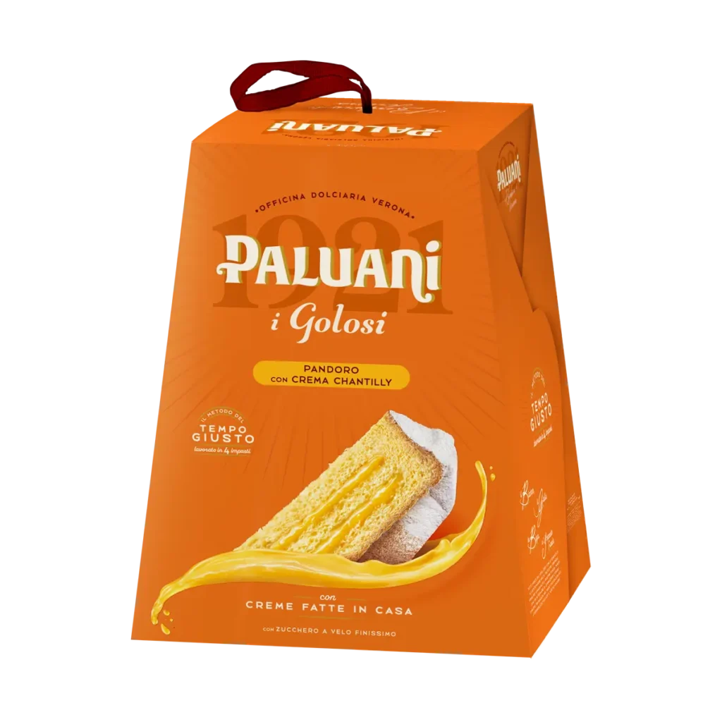 Pandoro Crema Chantilly 750gr. Paluani