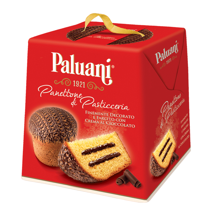 Panettone Zanzibar Crema Gianduja Paluani 750gr