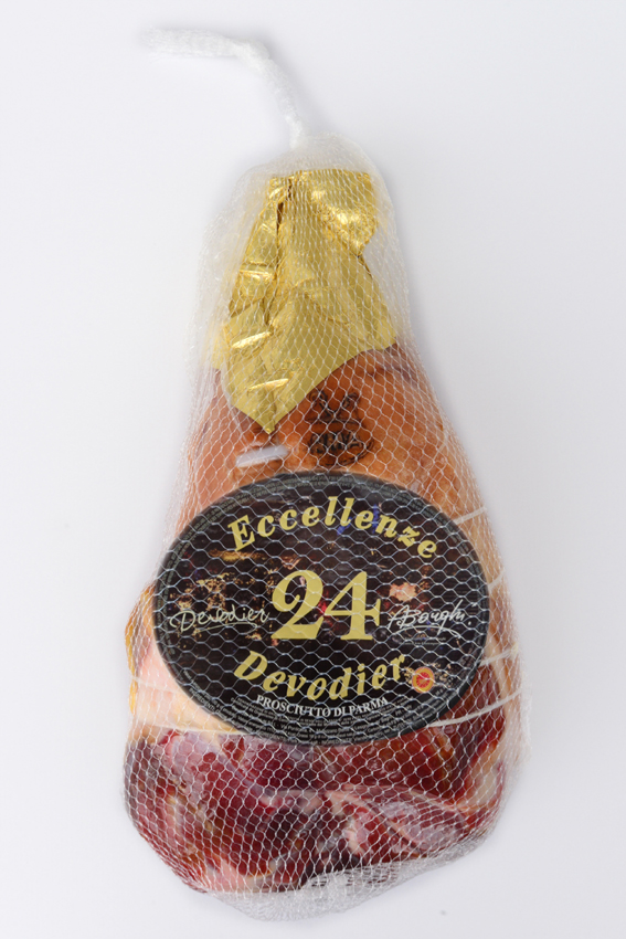 Prosciutto di Parma DOP 24 m pera/rond Devodier