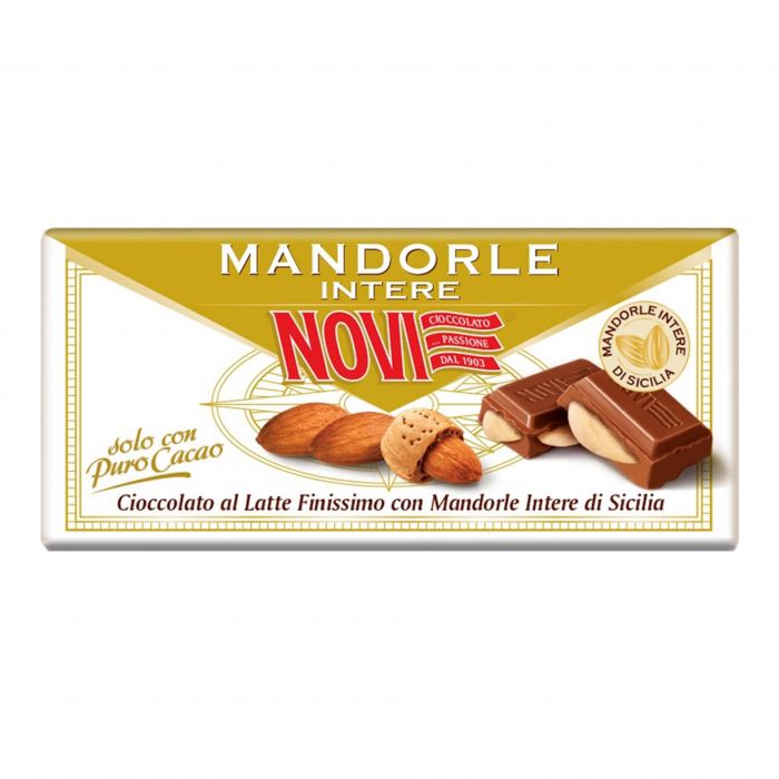 Tavoletta Latte e mandorle 100gr     Novi