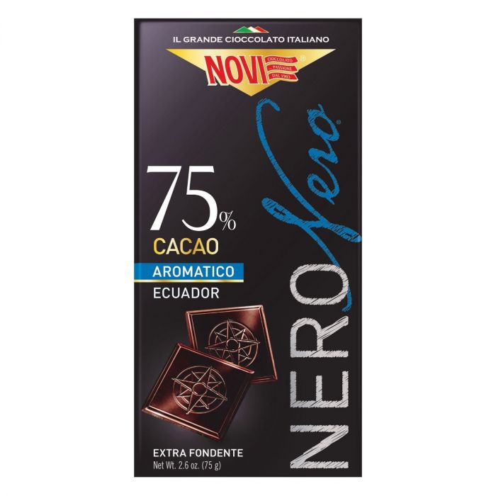 Nero Nero 75% Ecuador    75gr       Novi
