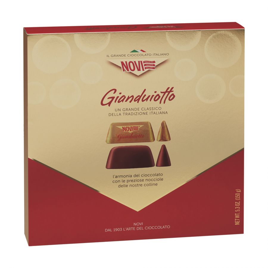 Gianduiotti Confezione ORO 150gr Novi