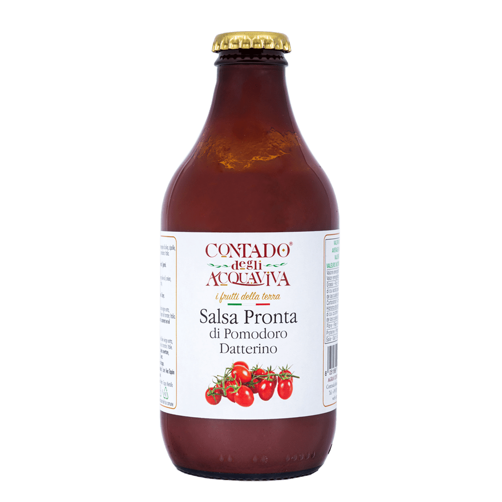 Salsa Pronta di Pomodoro Datterino 330gr Contado 