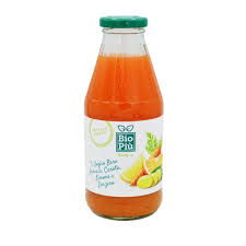 Bevande BIO Arancia, Carote e Limone  255 ml.  Arc en Ciel