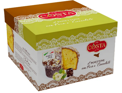 Panettone Pera e Cioccolato  Costa