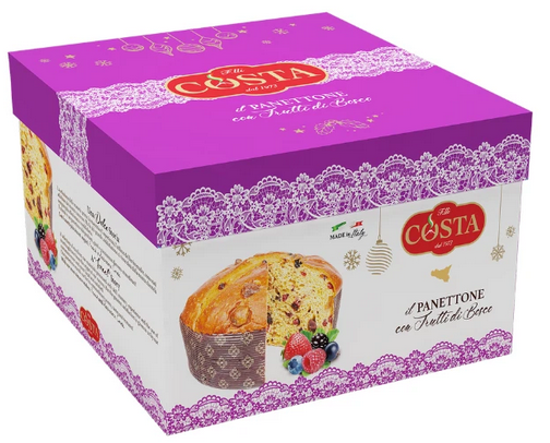 Panettone Frutto di Bosco 500 gr. Costa