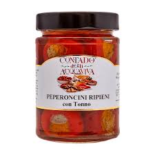 Peperoncini Ripieni Tonno 280 gr. Contado