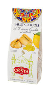 Mustacciuoli limone Costa 120gr