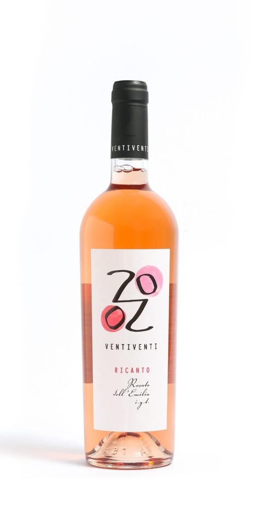 Ricanto Rosato - Rosato dell'Emilia IGT VentiVenti