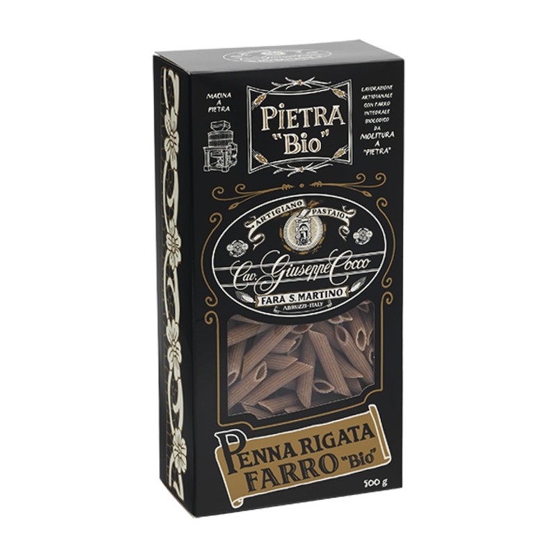 Penna Rigata Farro Pietra BIO 185 Coco