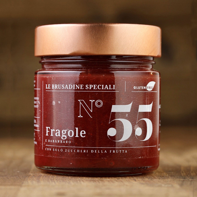 No 55 Fragola e Rabarbaro Le Brusadine Classiche